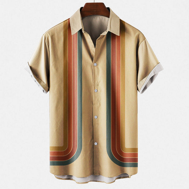 Wade | Stylish Short-Sleeve Button-Up Shirt