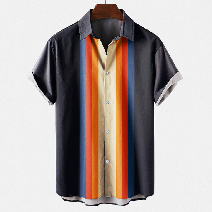 Wade | Stylish Short-Sleeve Button-Up Shirt