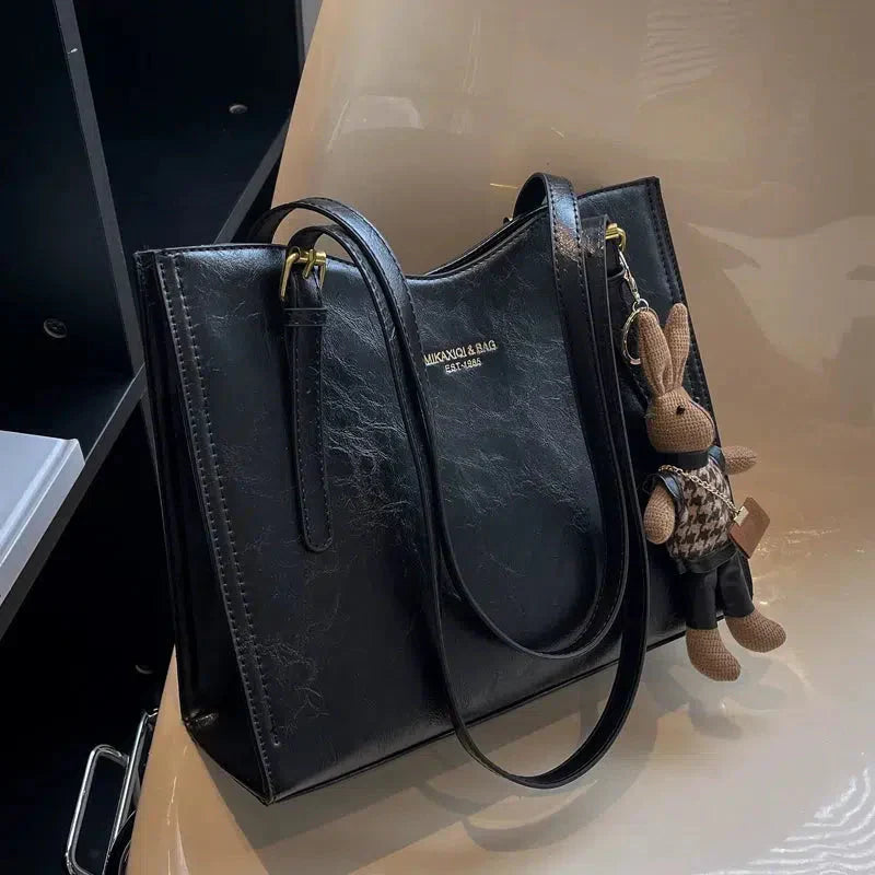 The Maddie | Leather Tote Bag