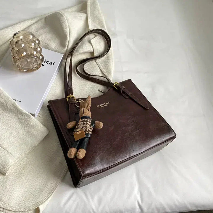 The Maddie | Leather Tote Bag
