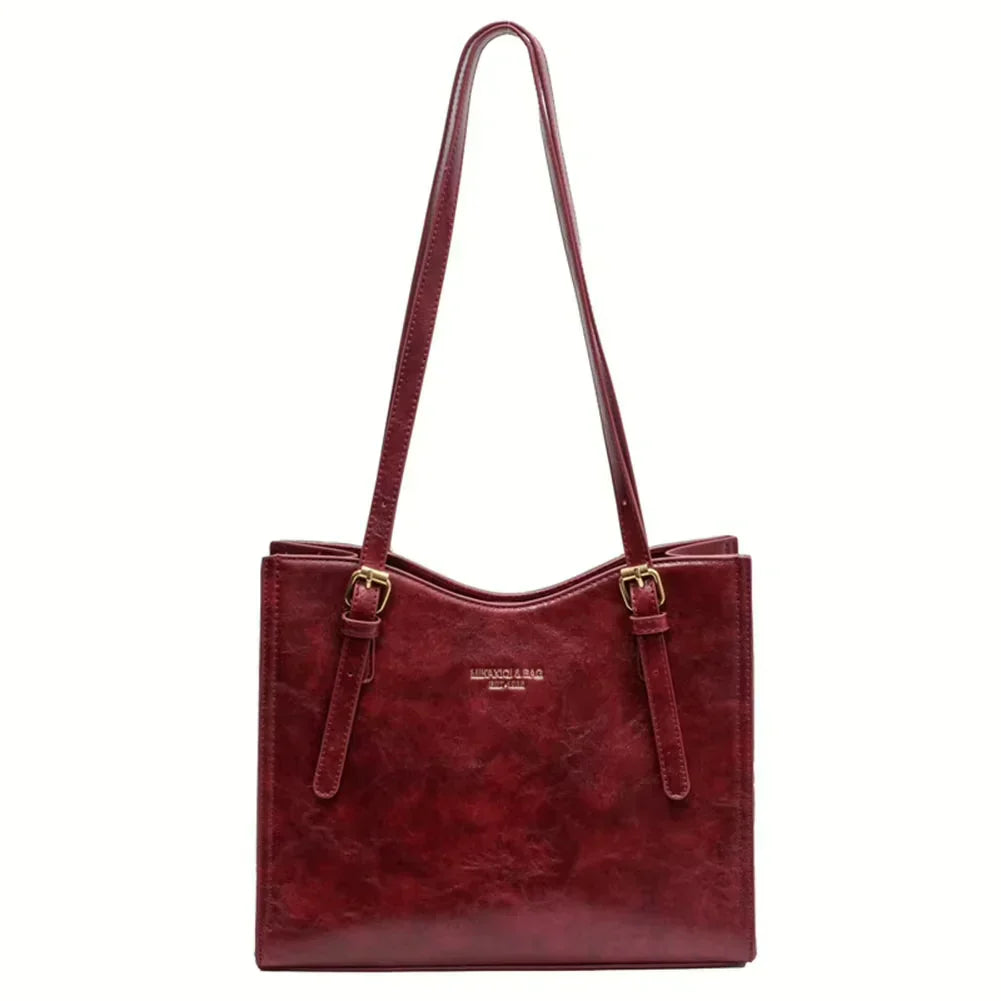 The Maddie | Leather Tote Bag