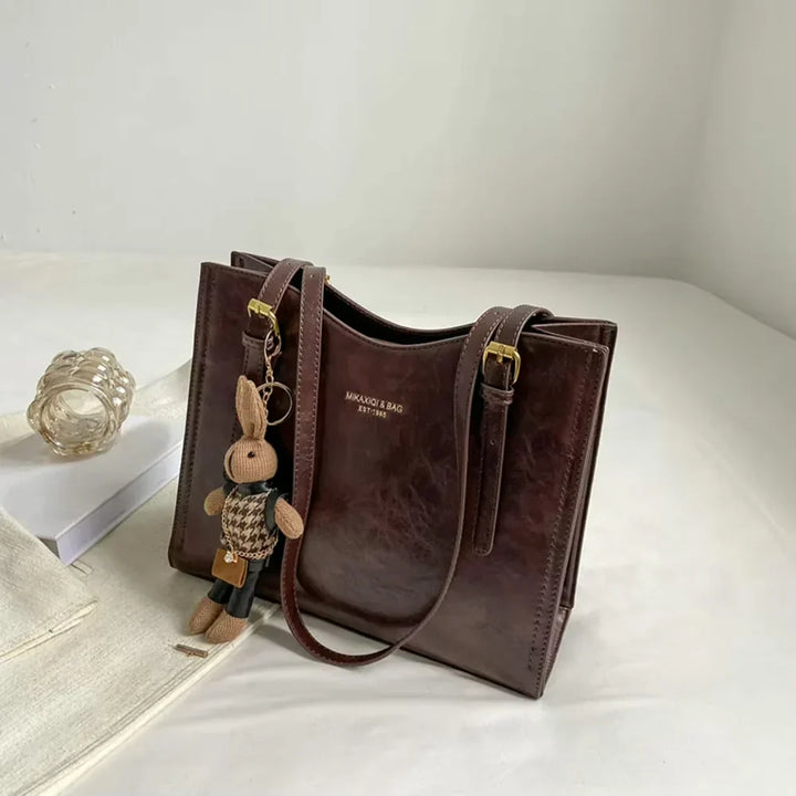 The Maddie | Leather Tote Bag
