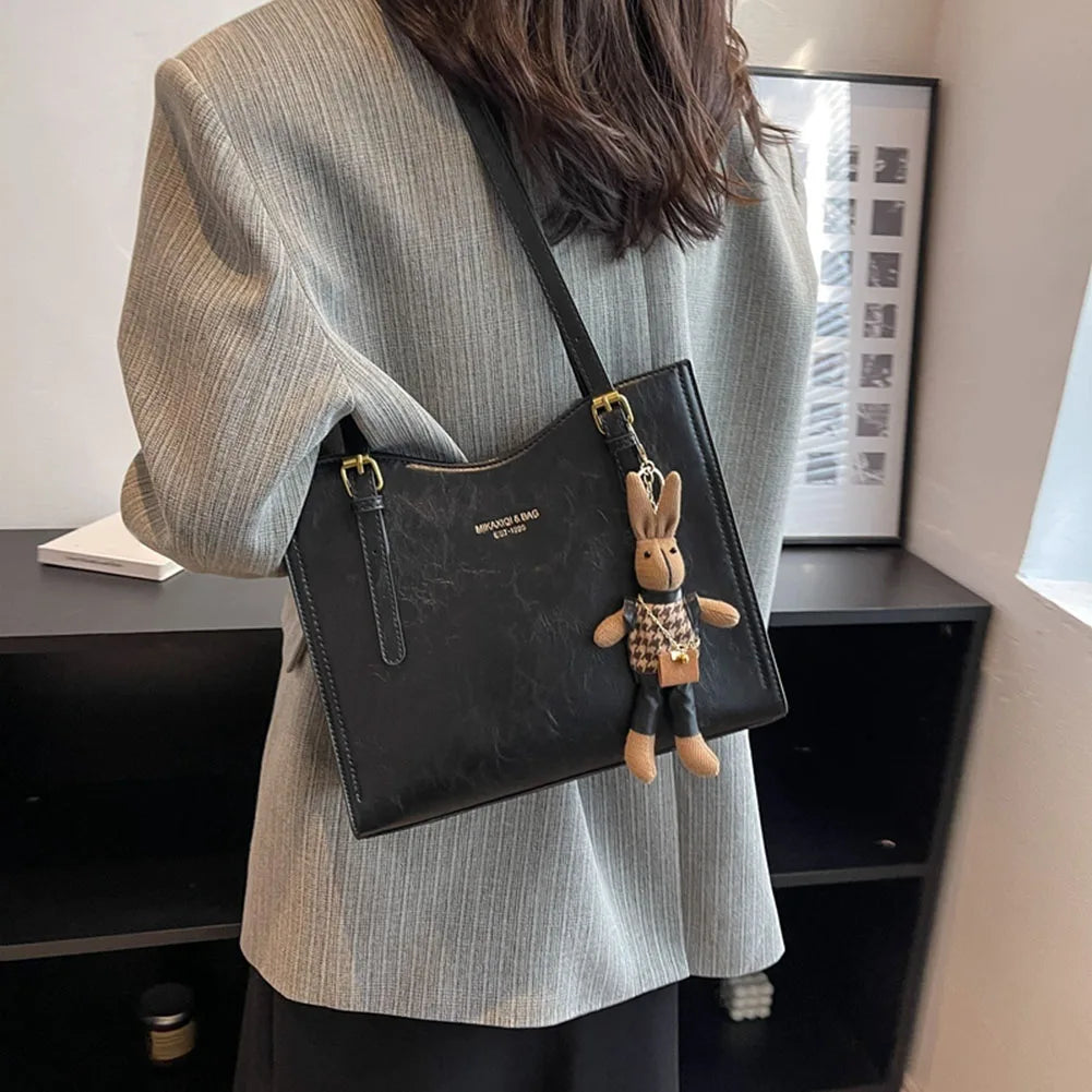The Maddie | Leather Tote Bag