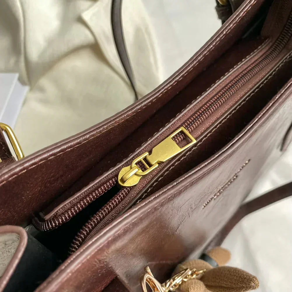 The Maddie | Leather Tote Bag