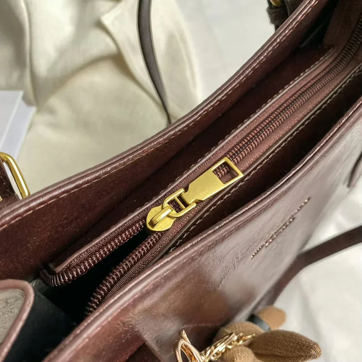 The Maddie | Leather Tote Bag
