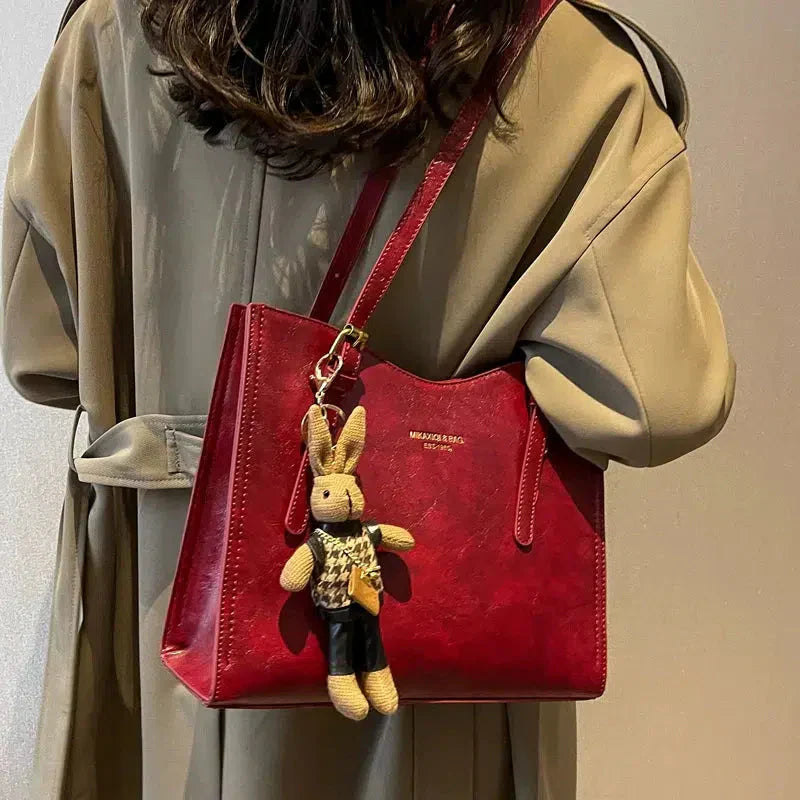 The Maddie | Leather Tote Bag