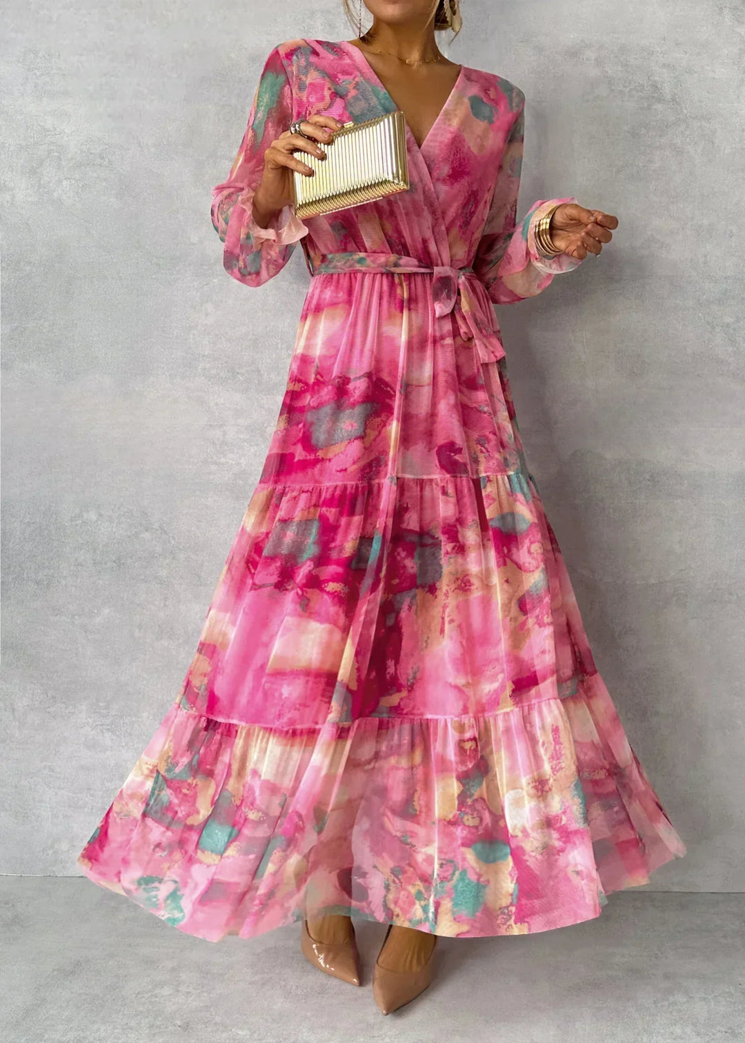 The Gia | Women's Long Sleeve Summer Dress